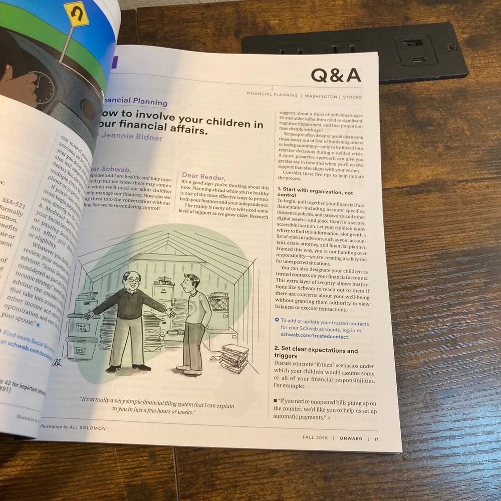 Charles Schwab Onward Fall 2026 All Together Now Investing Magazine